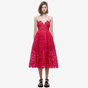 Self-Portrait Azaelea Red Dress 6
